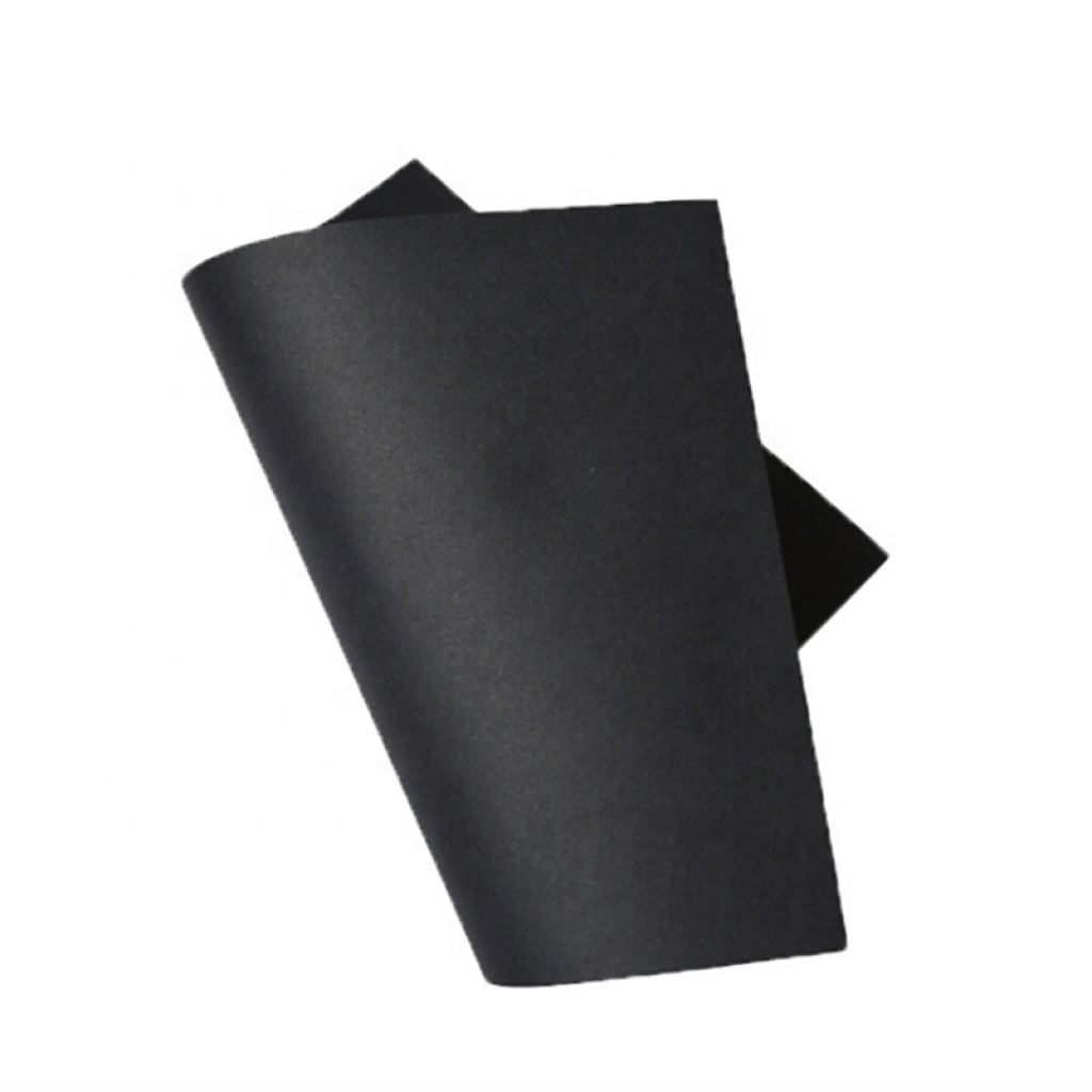Black gift wrapping paper (20 pcs)
